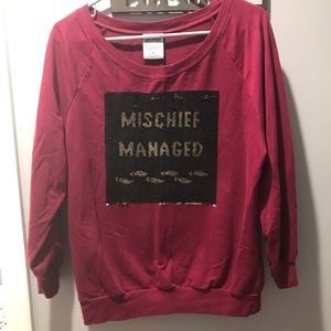 Harry Potter reversible sequin sweater